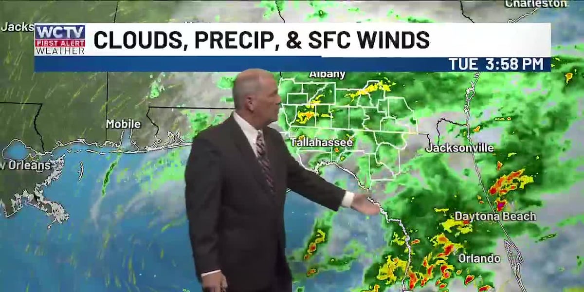 Evening showers and storms lingering, but drier air set to return