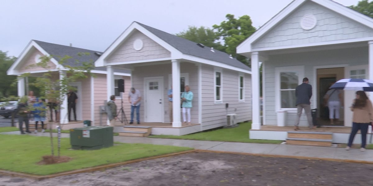 Catholic Diocese of Pensacola-Tallahassee opens tiny home village for senior citizens