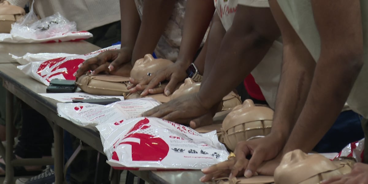 Hundreds attend annual Press the Chest CPR event hosted by Leon County
