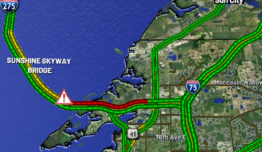 Crash delays Sunshine Skyway Bridge drivers Wednesday morning