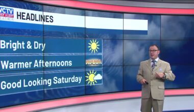 🚍Bus Stop Forecast: Rob has the weather for this morning’s commute