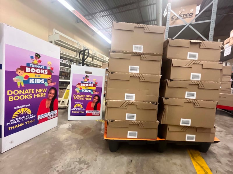 Our community donated an incredible 11,406 BOOKS to Tenikka's Books for Kids 2026