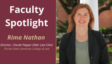 Faculty spotlight: How FSU's Rima Nathan turns legal education into action