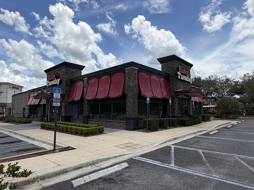 The Petra commercial real estate firm has listed the Ruby Tuesdayat 1022 Hospitality Lane for sale. The Petra commercial real estate firm has listed the Ruby Tuesdayat 1022 Hospitality Lane for sale.