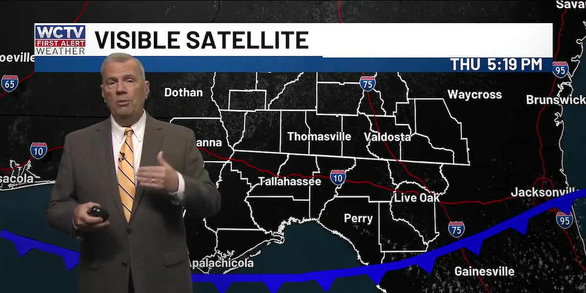 First Alert Daily: Austin is tracking drier weather to wrap up the workweek for Tallahassee, the Big Bend and South Georgia😎