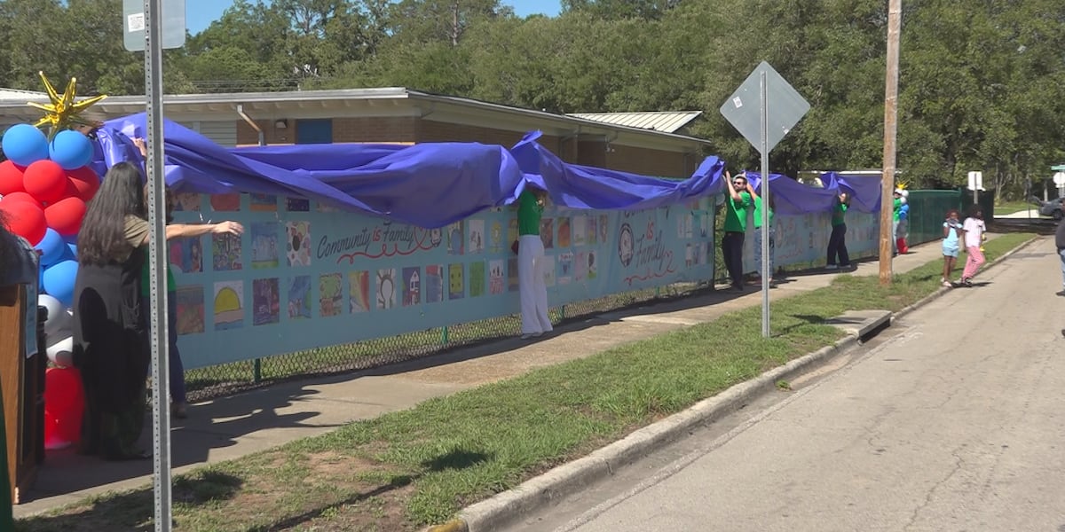 Something Good: Sabal Palm Elementary unveils art piece that proves ‘community is family’