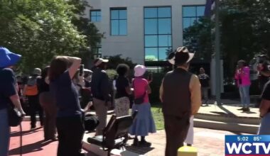 Rally, sit-in held at Leon Co. courthouse and Capitol over Florida’s new congressional map