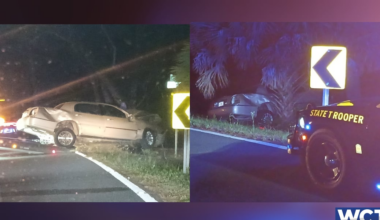 53-year-old man with critical injuries after single-vehicle crash in Leon Co. Tuesday night