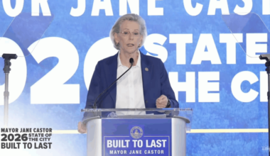 Tampa Mayor Jane Castor speaks on the state of the city