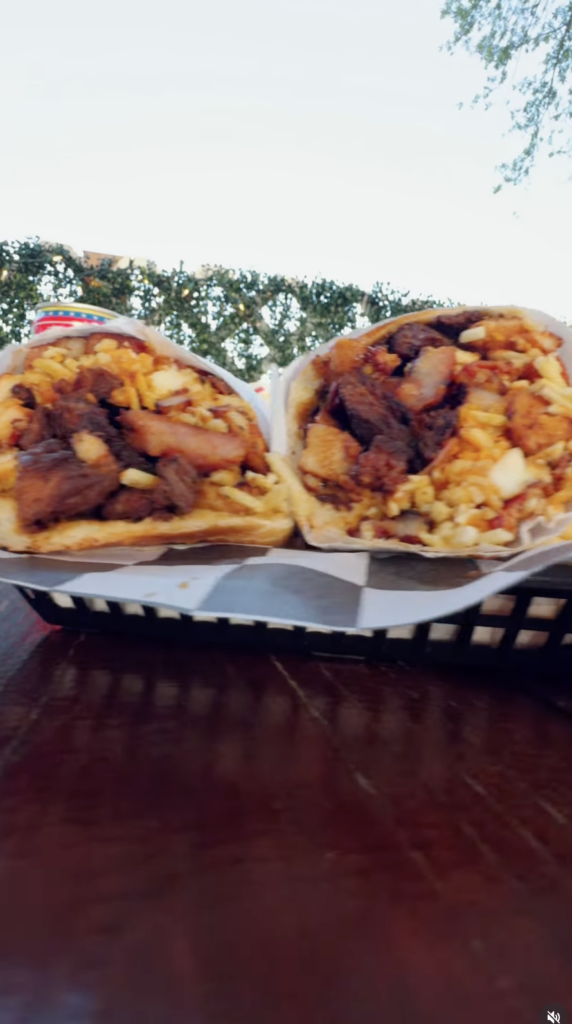 inside of a burrito