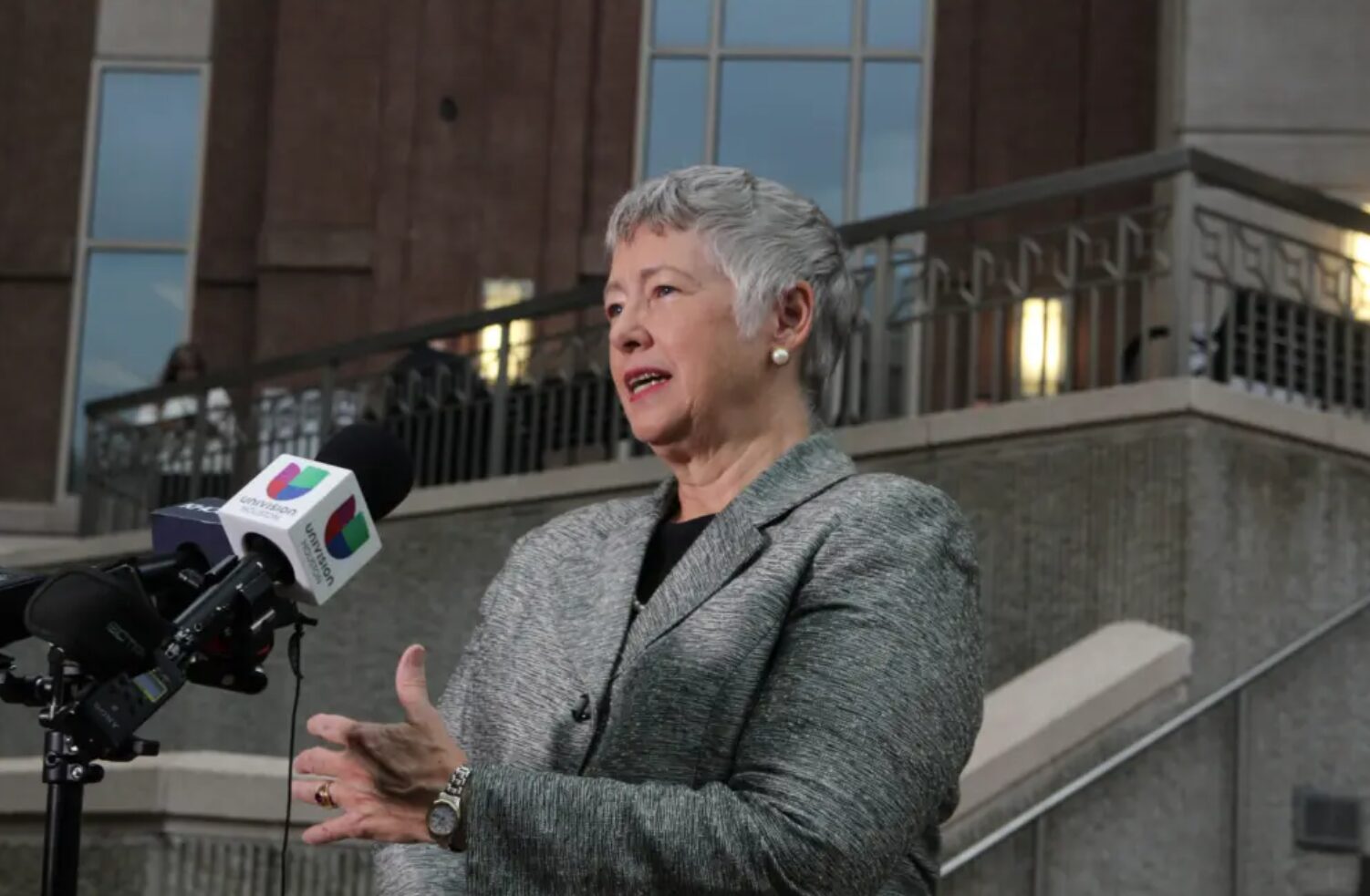 Former Houston Mayor Annise Parker announced her bid for Harris County Judge on June 11, 2025.