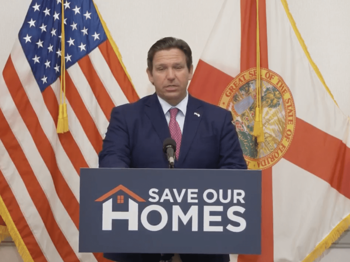 Florida Gov. DeSantis unveils plan to eliminate property taxes for 92% of homestead homes