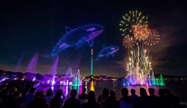 SeaWorld Orlando Unveils Massive Summer Entertainment Lineup Featuring New Drone Show, Nighttime Spectaculars