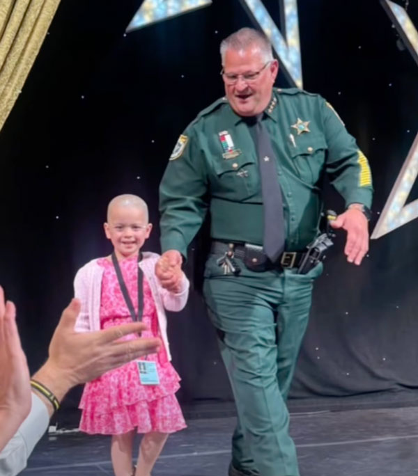 WATCH: Brevard Sheriff Wayne Ivey Honors Young Cancer Warriors at 'Runway to Hope' Gala Supporting Central Florida Families