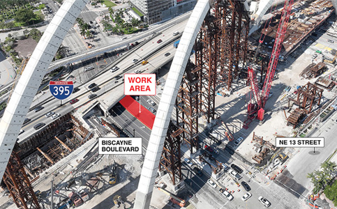 New traffic patterns set in Signature Bridge project