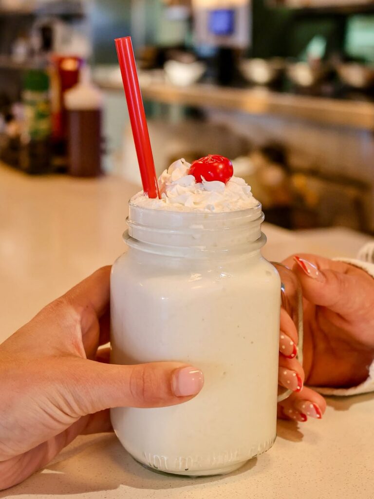 A milkshake