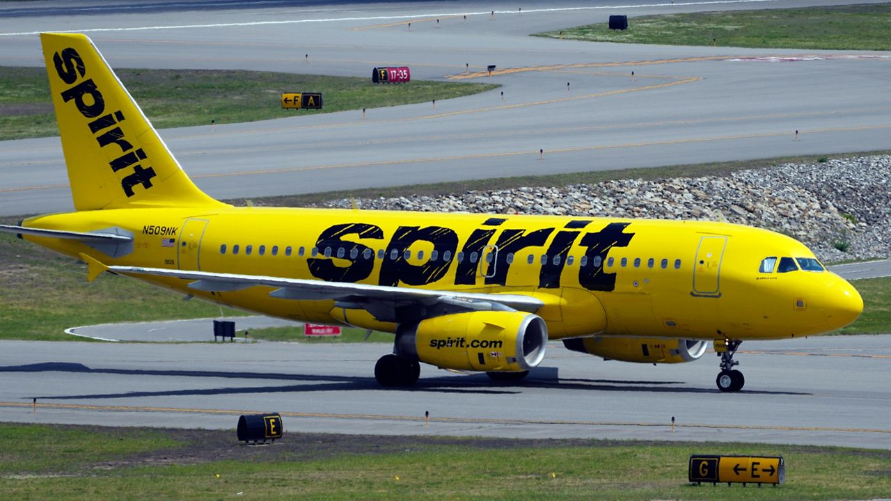 Spirit Airlines, an impish upstart that shook the industry with its irreverent ads and deep discount fares, announced Saturday that it has gone out of business after 34 years. (AP Photo/Charles Krupa, File)