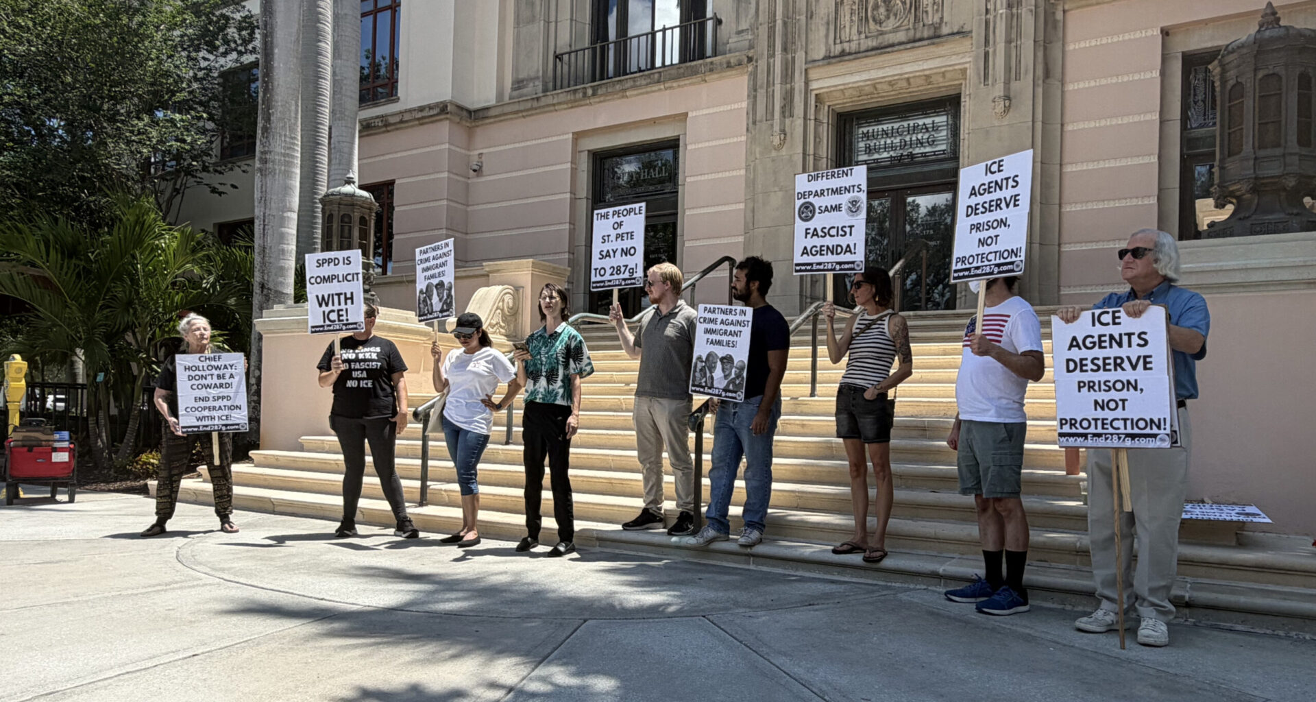 St Pete ICE Protest