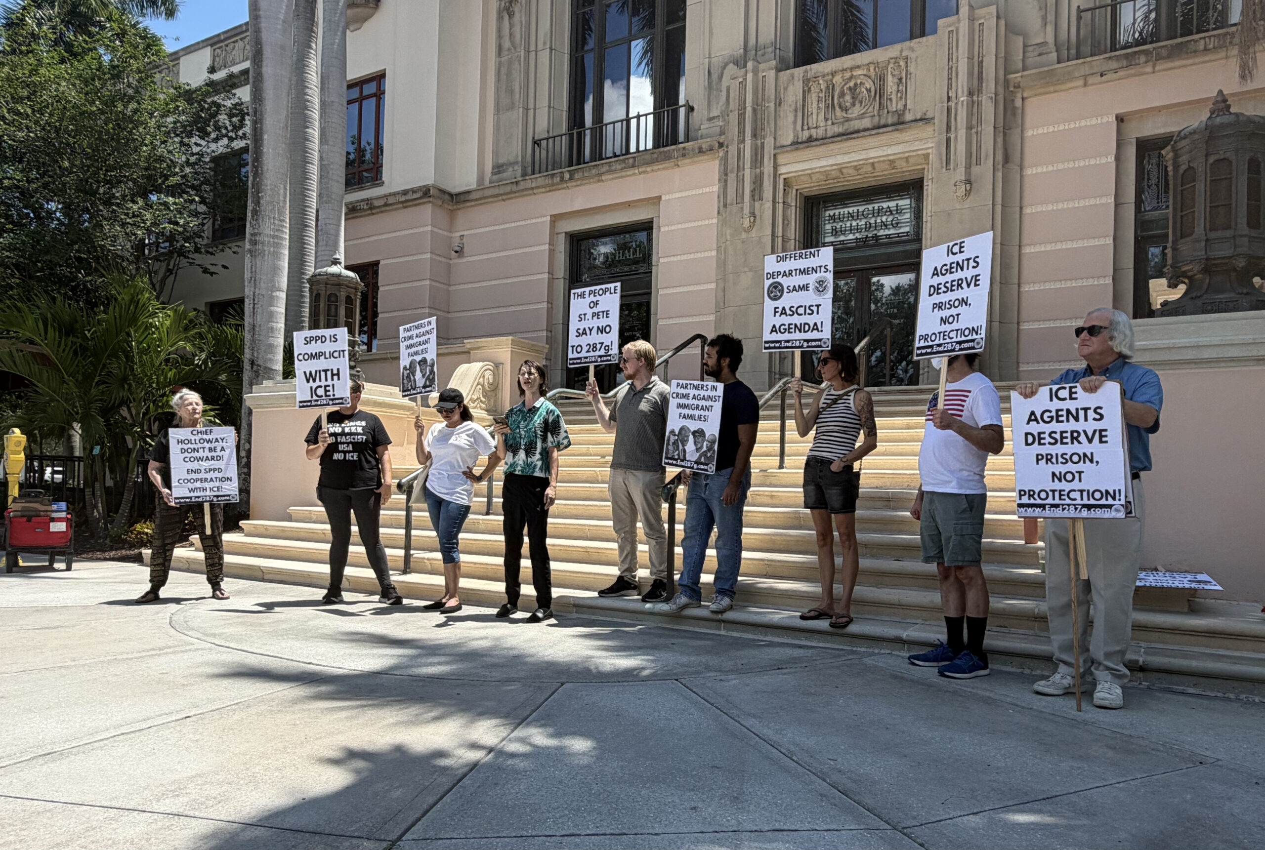St Pete ICE Protest