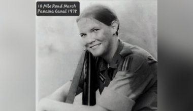 Sole female gold-shirt veteran reflects on service during Honor Flight Tallahassee