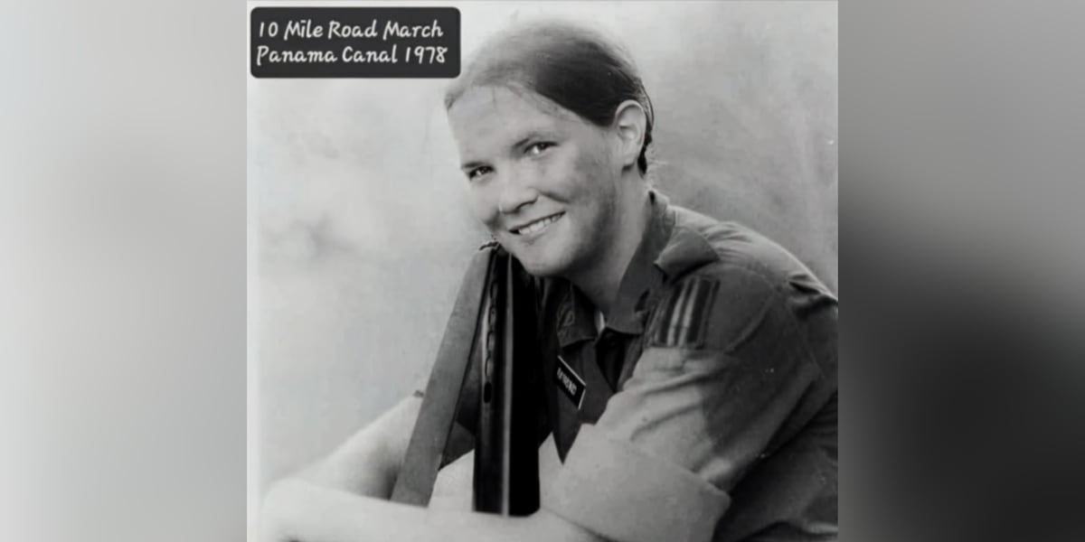 Sole female gold-shirt veteran reflects on service during Honor Flight Tallahassee