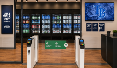 Amazon-powered store opens at Tropicana Field