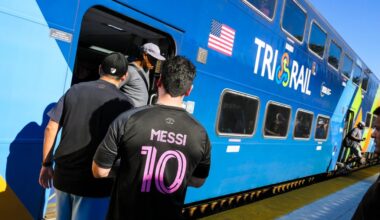 Tri-Rail ridership rises as Inter Miami fans rely on service