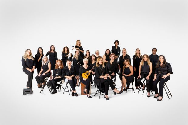 Brazilian Voices, a Weston-based nonprofit women's vocal group and cultural organization, will perform "A Bossa Nova Yoga Experience" at Fort Lauderdale's Broward Center for the Performing Arts on Sunday, May 17. (Brazilian Voices/Courtesy)