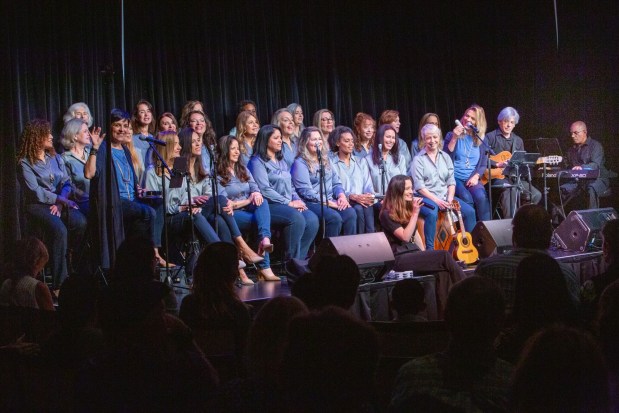 Brazilian Voices, a Weston-based nonprofit women's vocal group and cultural organization, will perform "A Bossa Nova Yoga Experience" at Fort Lauderdale's Broward Center for the Performing Arts on Sunday, May 17. (Brazilian Voices/Courtesy)