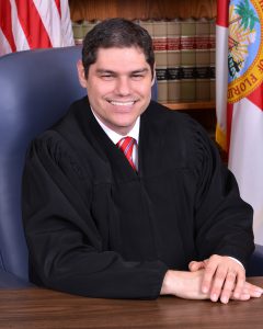 Judge Michael Davis presides in Broward County's Adult Felony Drug Court. (courtesy, 17th Judicial Circuit)