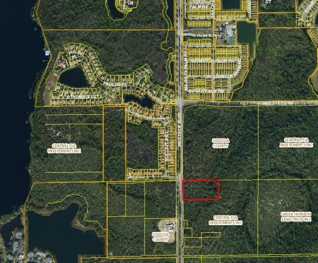 Elevare Developments paid $1.5 million in March for the nearly 5-acre site on Westside Boulevard, south of Funie Steed Road. (Osceola County Property Appraiser)