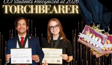 CCI Students Recognized at 2026 FSU’s Torchbearer 100 – News & Events