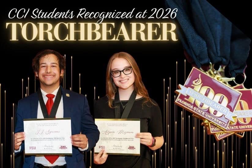 CCI Students Recognized at 2026 FSU’s Torchbearer 100 – News & Events