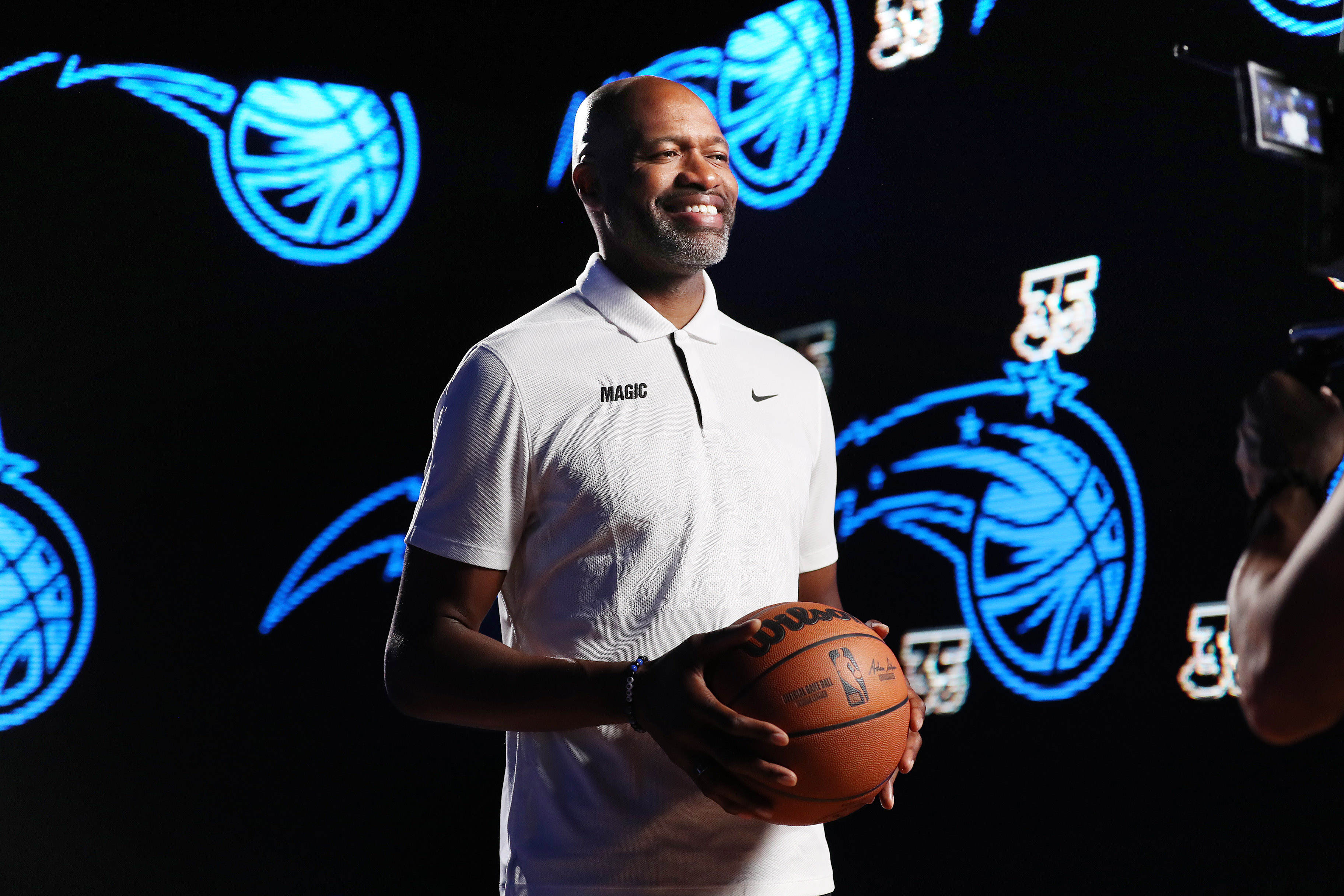 Orlando Magic coach Jamahl Mosley is pictured during the 2023...