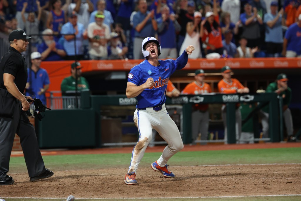 Gators ride record night to historic rout of rival Miami