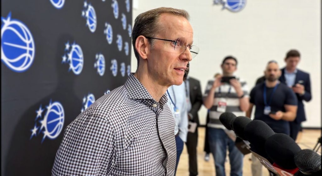 Jeff Weltman discuses Orlando Magic head coaching search