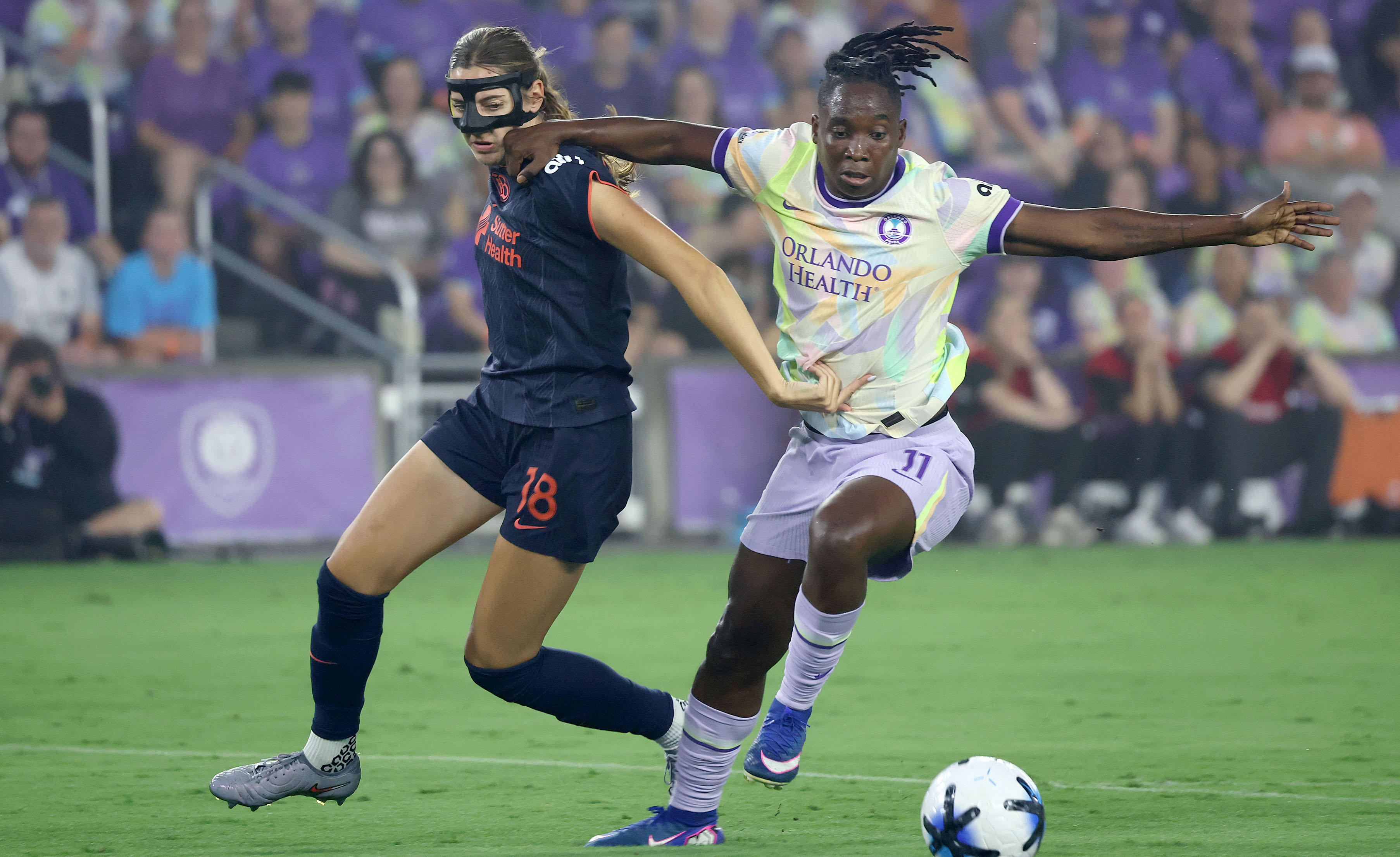 Orlando player during the Bay FC at Orlando Pride NWSL...