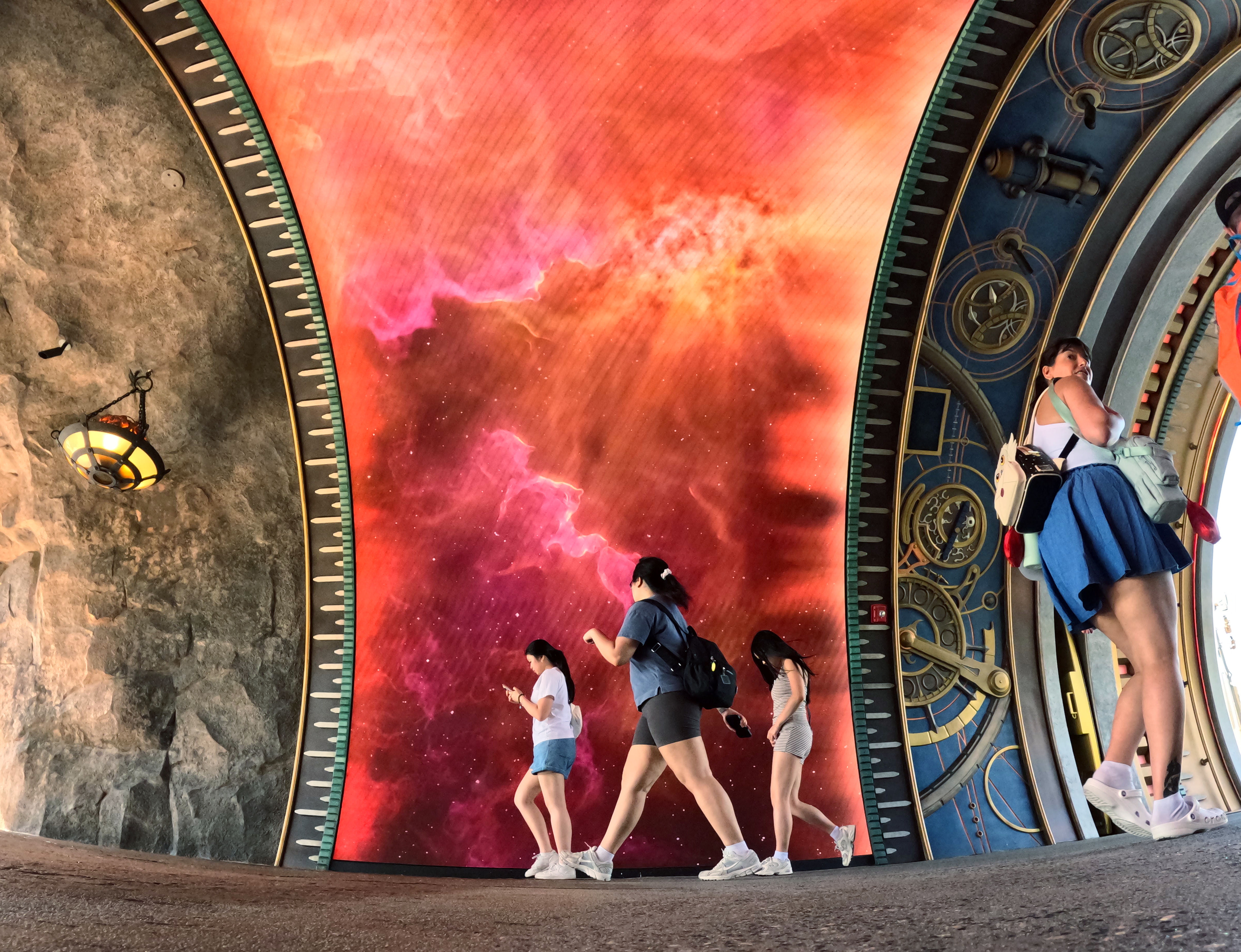 Guests walk through the portal at the How to Train...