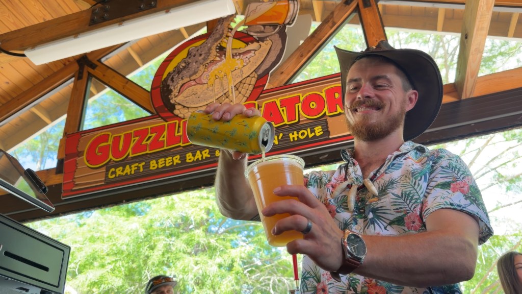 Gatorland, Crooken Can brew new beer sold at Guzzlin' Gator