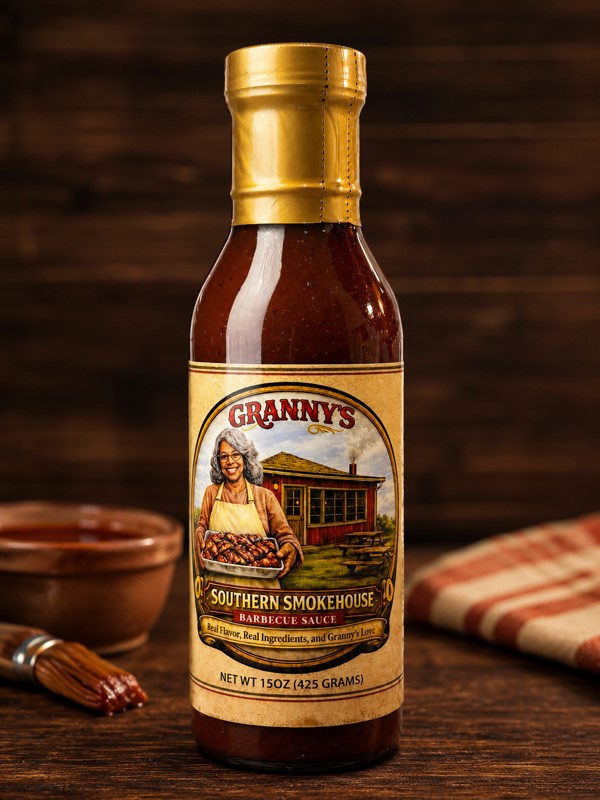 Jay Brown says the sauce his customers love has gotten an upgrade since going through the bottling process with IPAC in Winter Springs. "They can cook it a lot hotter than I can," he says. "It's just awesome." (Photo courtesy Granny's Southern Smokehouse)