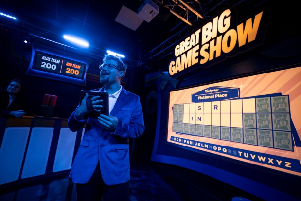 The Great Big Game Show is one of the newest attractions on International Drive, offering mini games that give the feel of being on a TV game show on May 7, 2026. (Patrick Connolly/Orlando Sentinel)