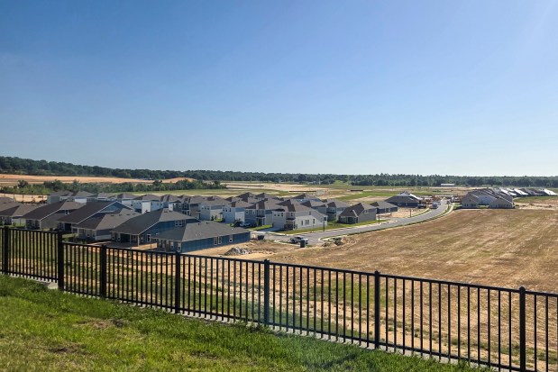 It's gut-wrenching to see a section of wild Florida in Lake County bulldozed for homes by Lennar on April 17, 2026. (Patrick Connolly/Orlando Sentinel)