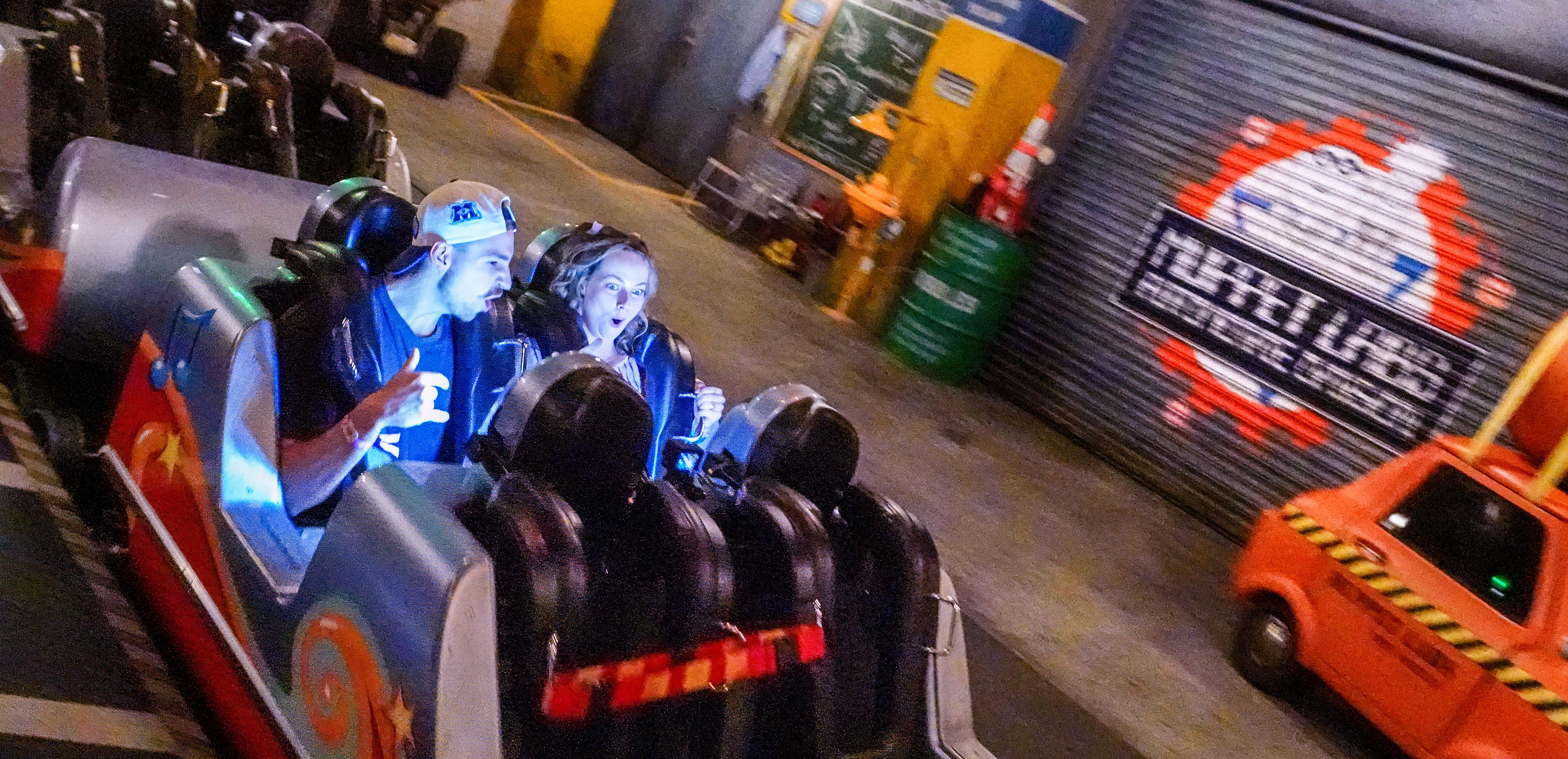 Invited guests get a first-look ride on the Rock ânâ...