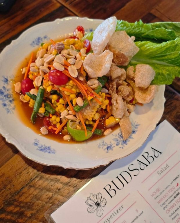 The name, Budsaba, represents beauty, warmth and hospitality, say its staffers. The flavors from Chefs Koko and Rita only bolster the mission. (Photo courtesy Budsaba)