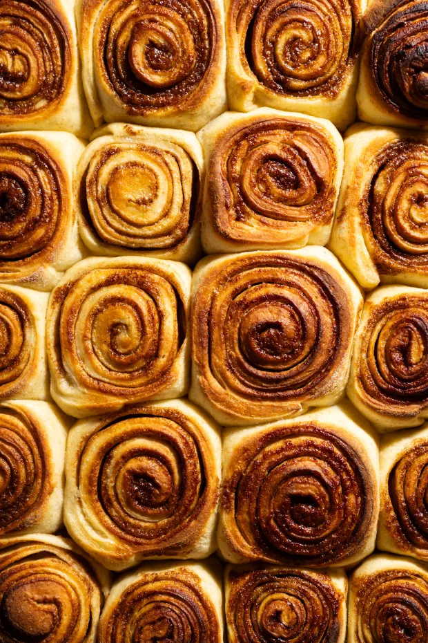 Dough here does many jobs. Case in point: Perla's Pizza's cinnamon rolls. A late-night mop-up favorite. (Photo courtesy Fernando Delgado)