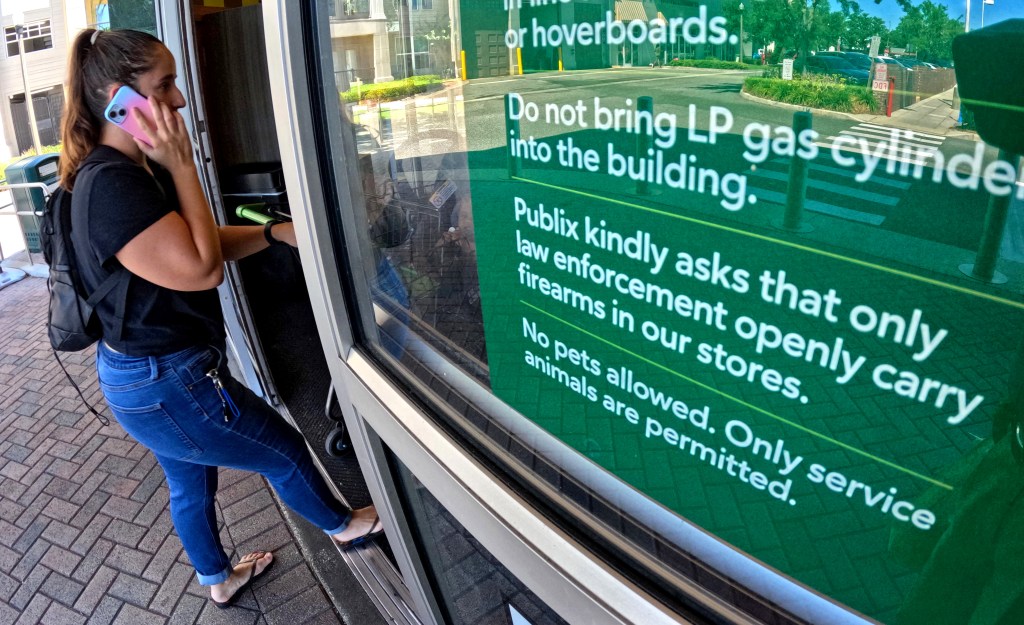 Publix appears to change open-carry policy in Florida stores