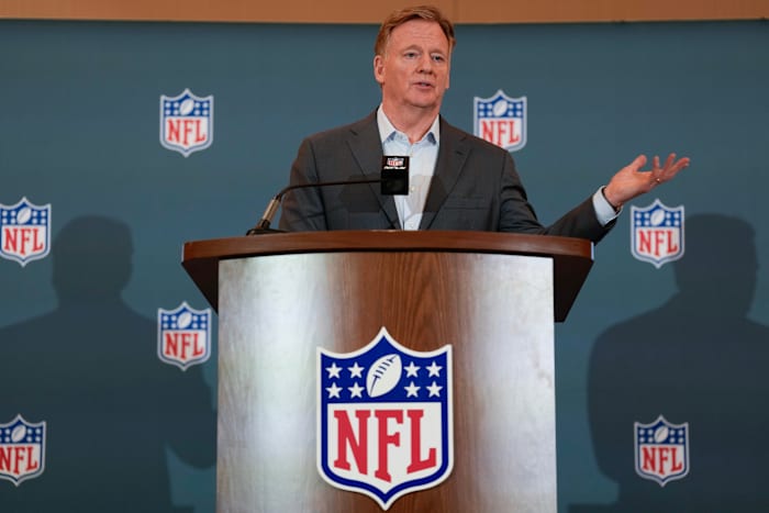 Roger Goodell says the NFL is cooperating with the Florida AG after receiving subpoena