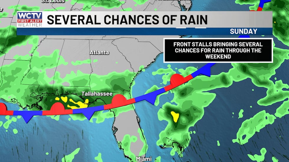 An unsettled weather pattern is on tap for the weekend, bringing much-needed rain to the Big...