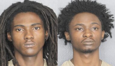2 arrested after Mustang shot up in North Lauderdale, leaving 1 dead, 1 injured