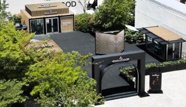 The Jaeger-LeCoultre The Reverso Stories pop-up in Miami.